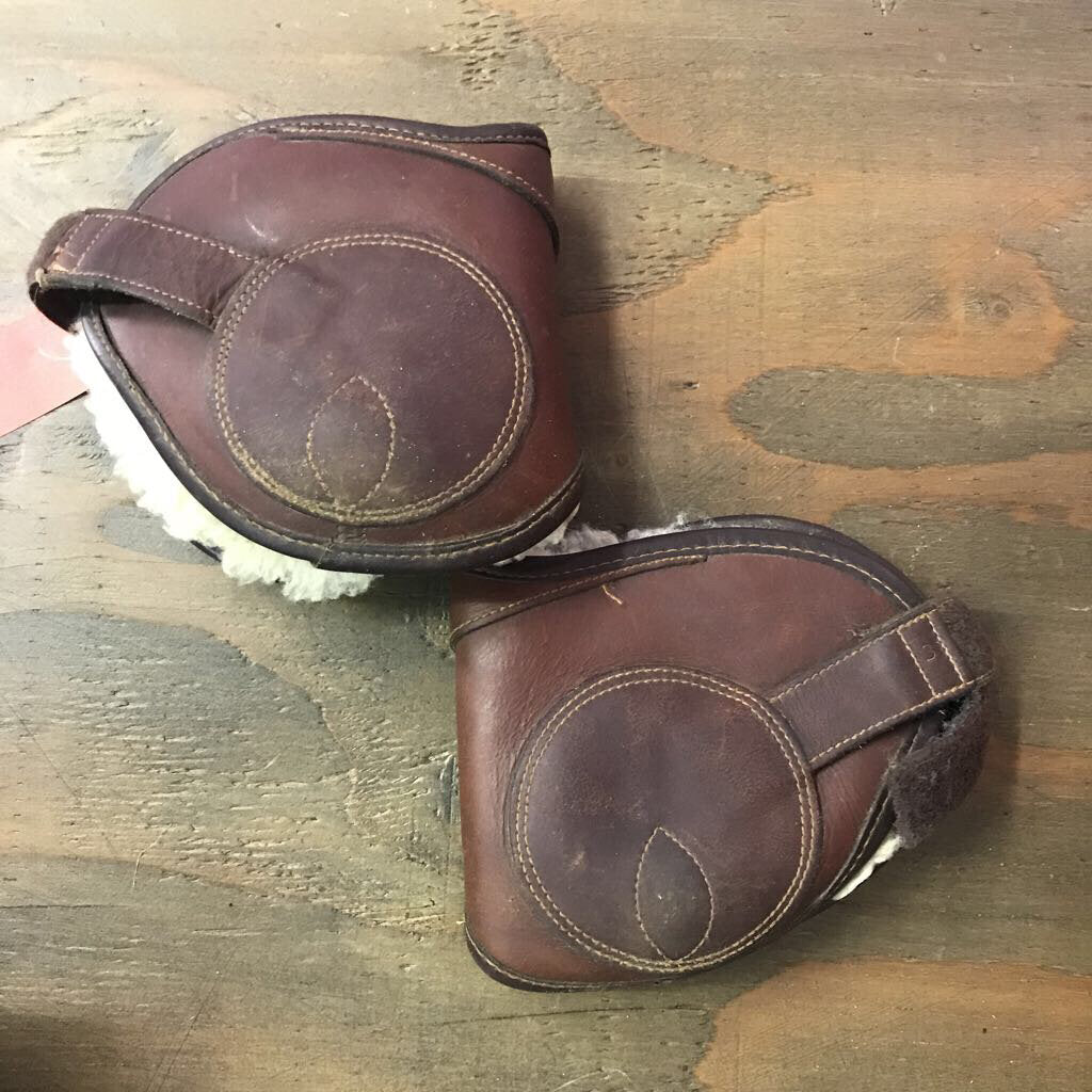 Leather and fleece/ sheepskin