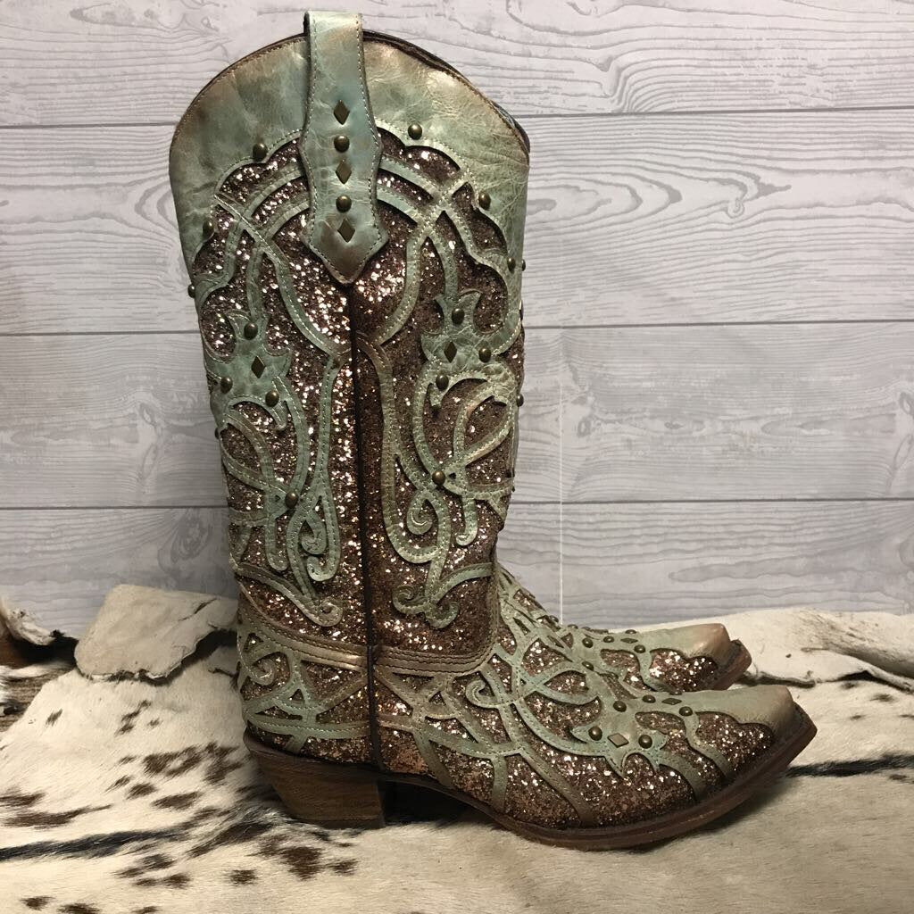 Glitter and inlay details- ladies