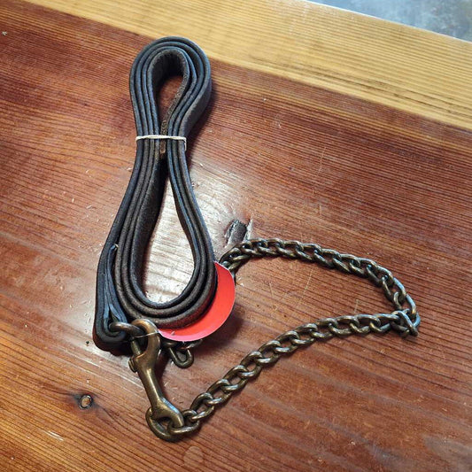 Leather Lead Leather Lead