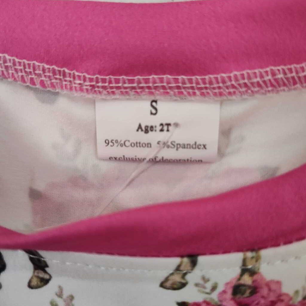 Floral Horse Print