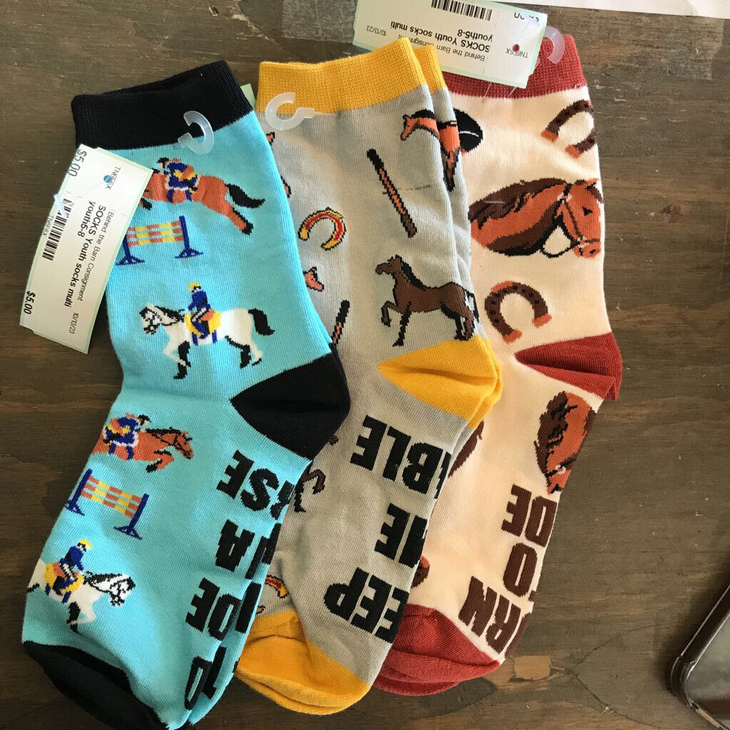 Youth socks