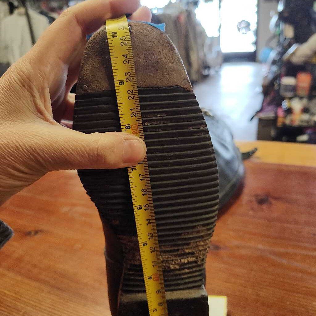 Dress boots- with toe cap-Ostrich tops- custom