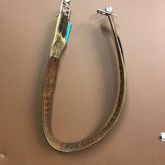 leather english girth