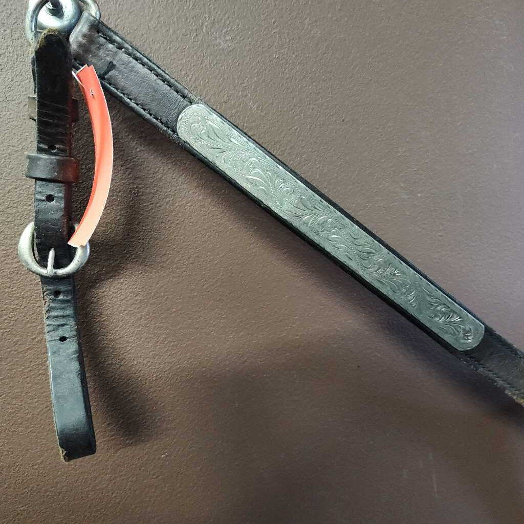 Western Breast collar with silver