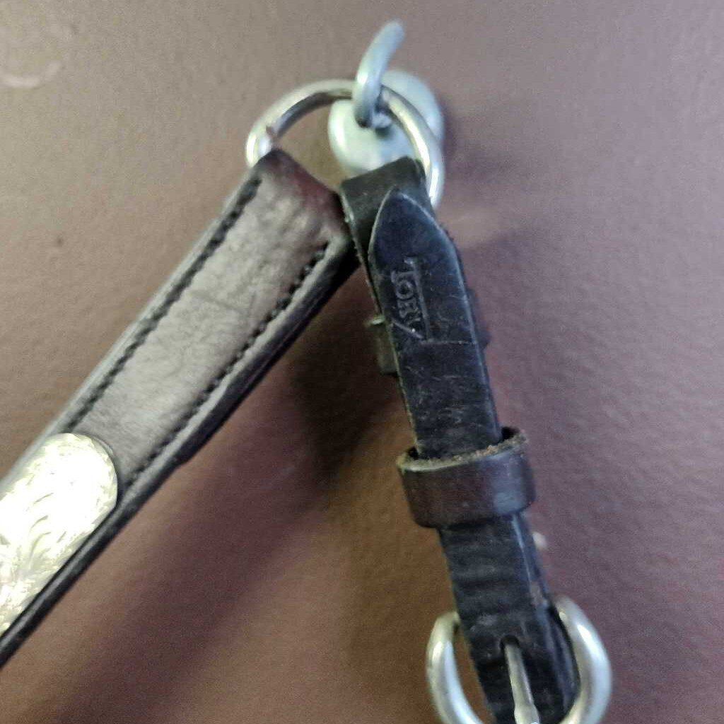 Western Breast collar with silver