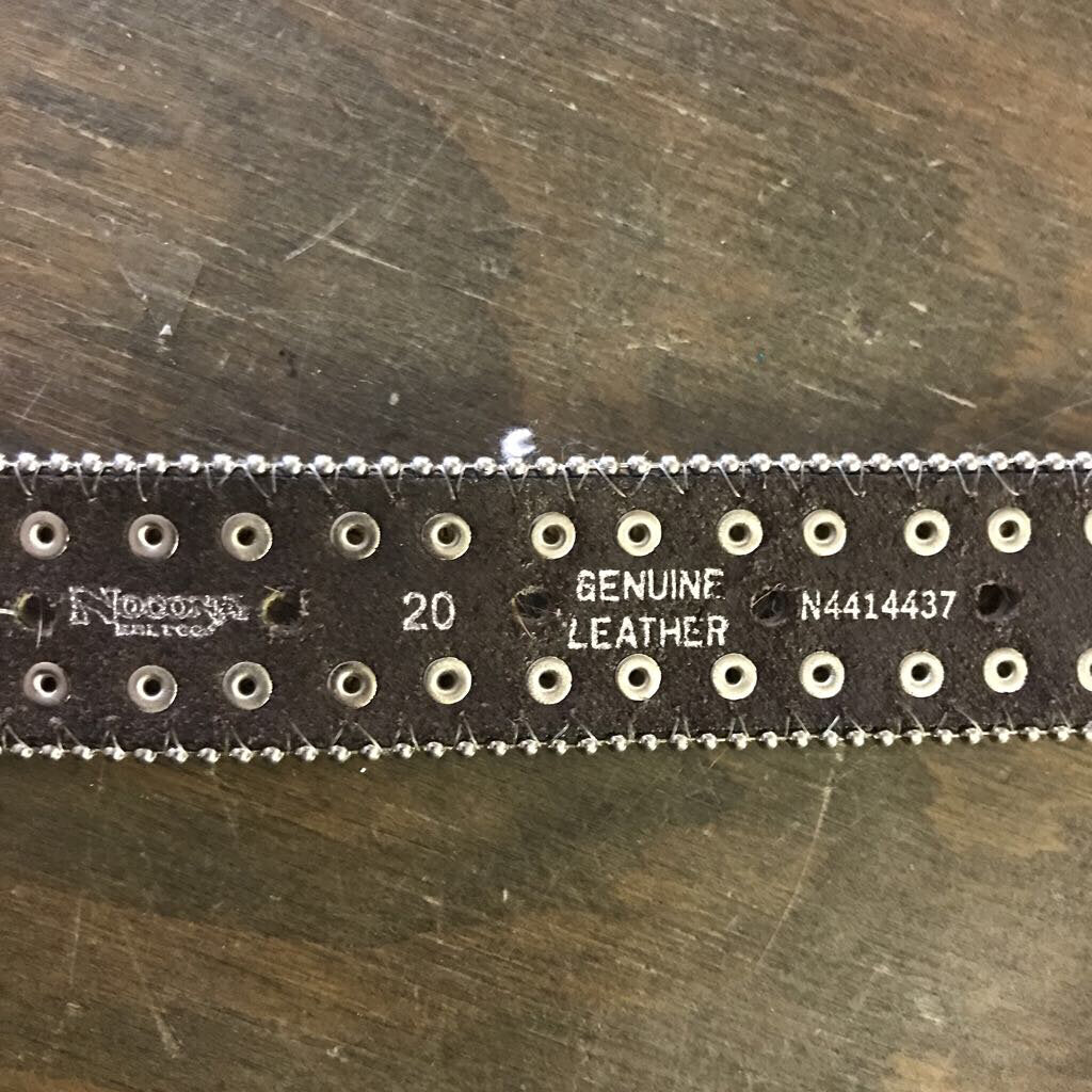 belt with hide- youth