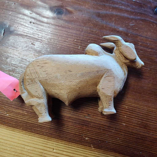 Cow carving