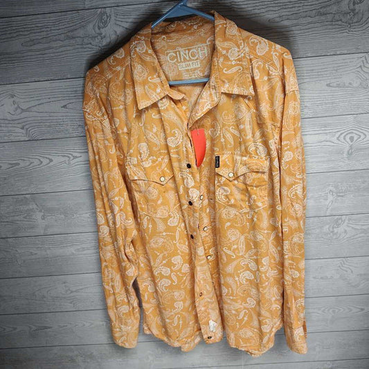 Snap button down- mens