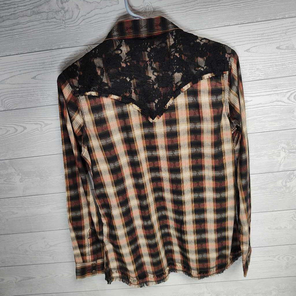 Snap button down- ladies