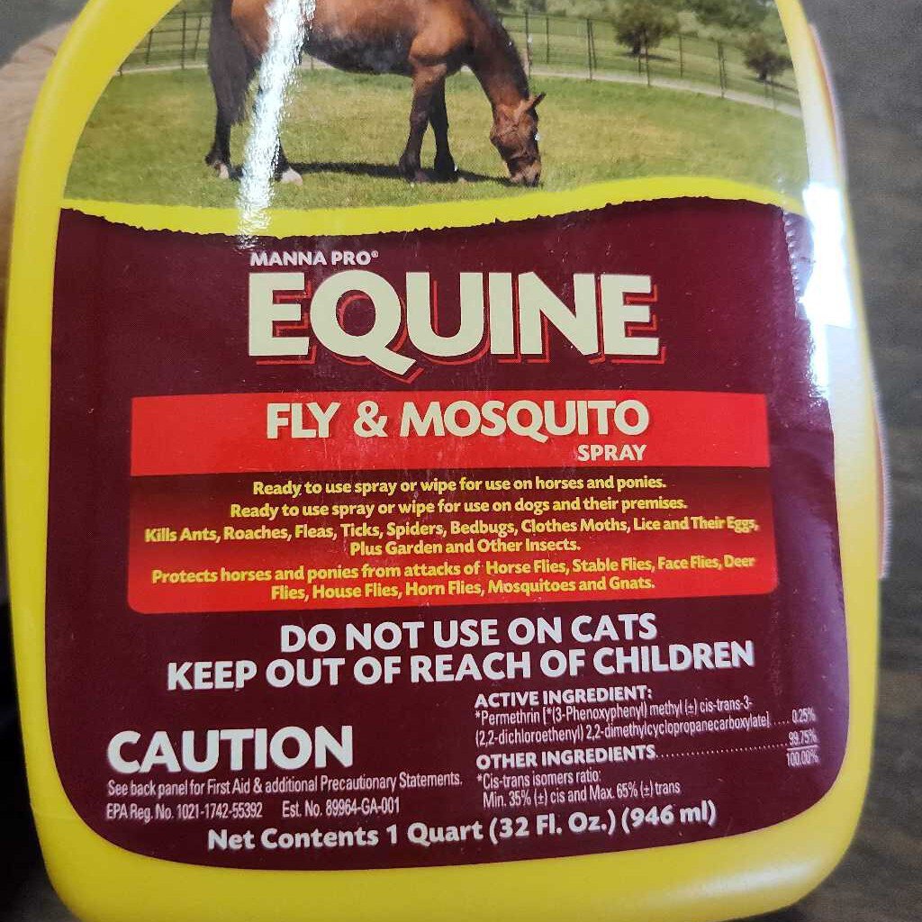 Equine Fly and Mosquito Spray