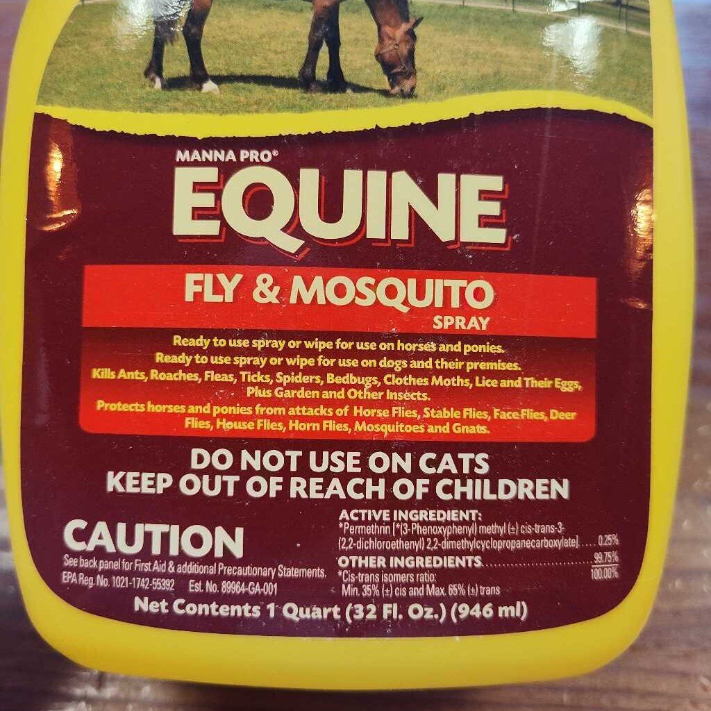 Equine Fly and Mosquito Spray