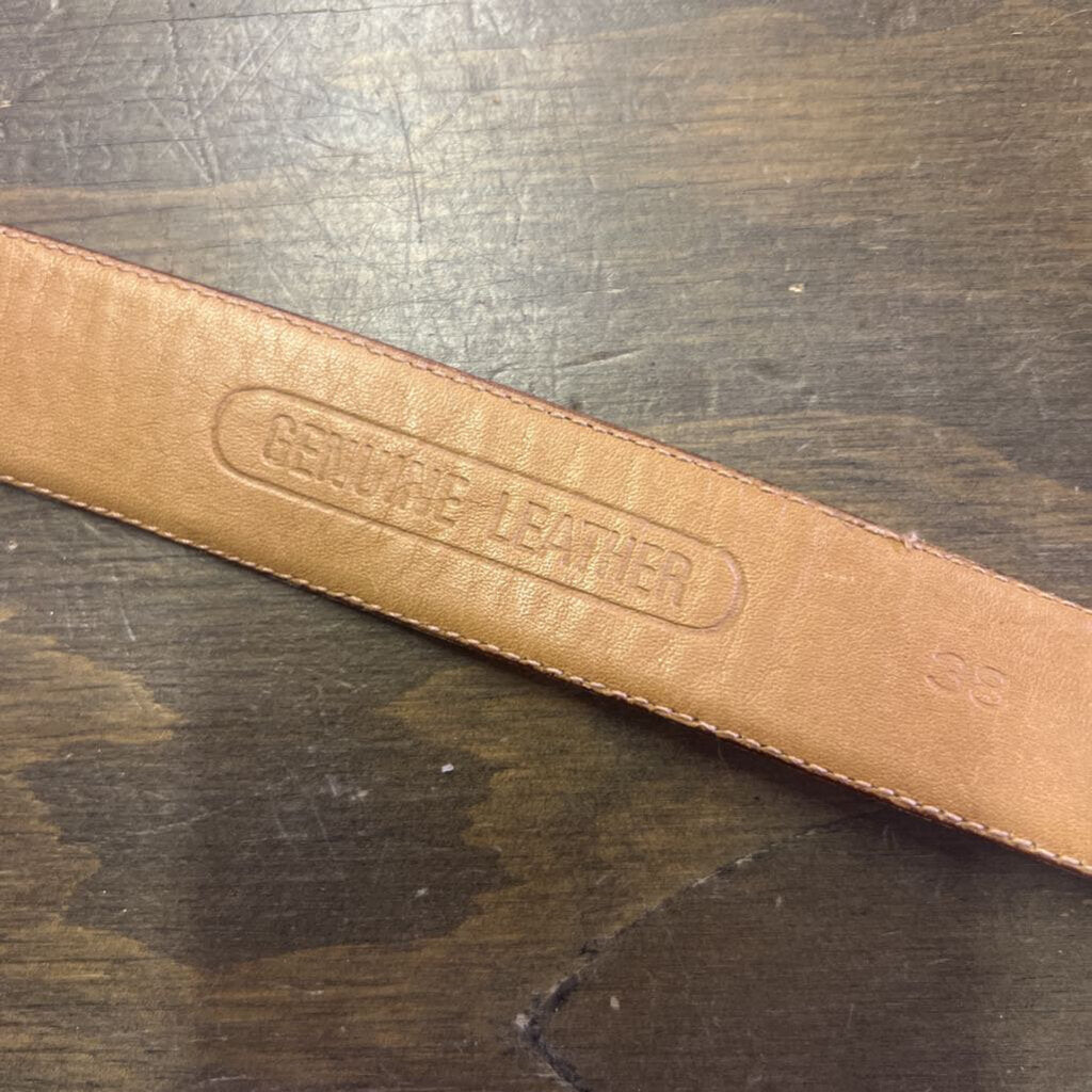 Leather belt- smooth