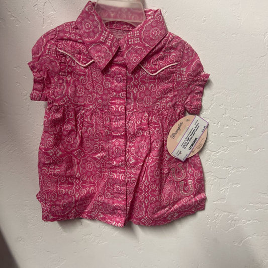 Button up Snap- infant- short sleeve