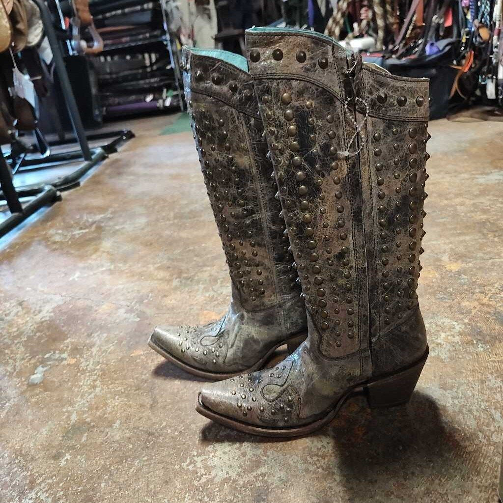 Corral leather boots- ladies