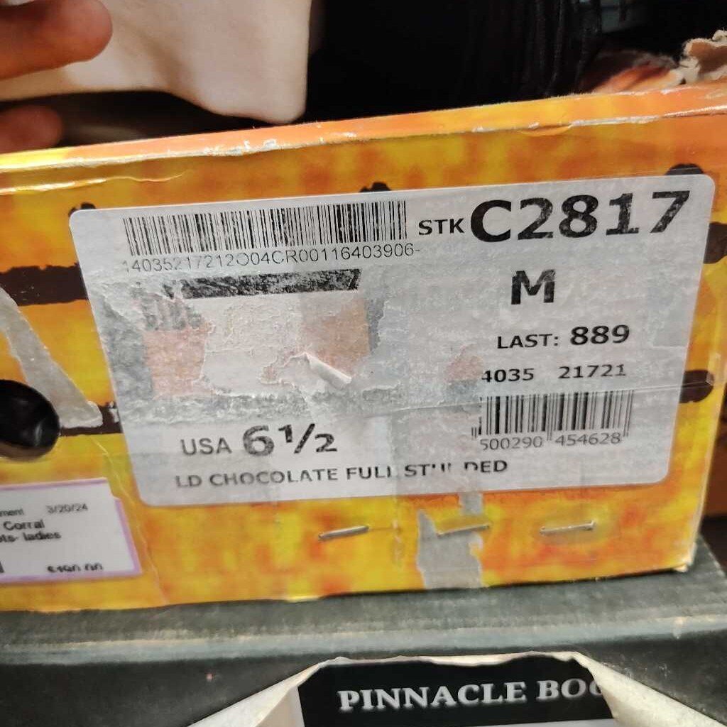 Corral leather boots- ladies