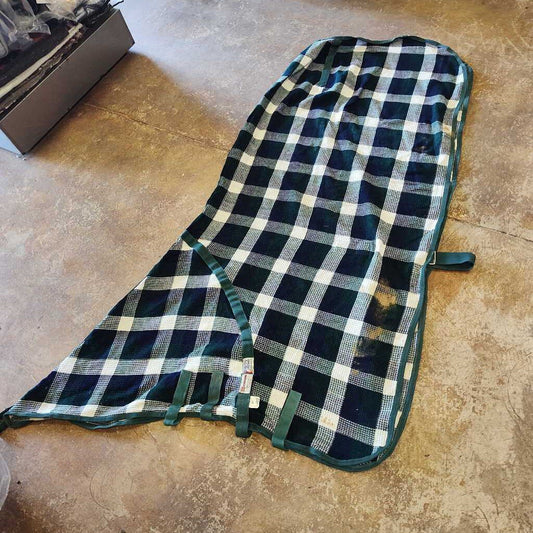 Cotton sheet waffle texture- high neck