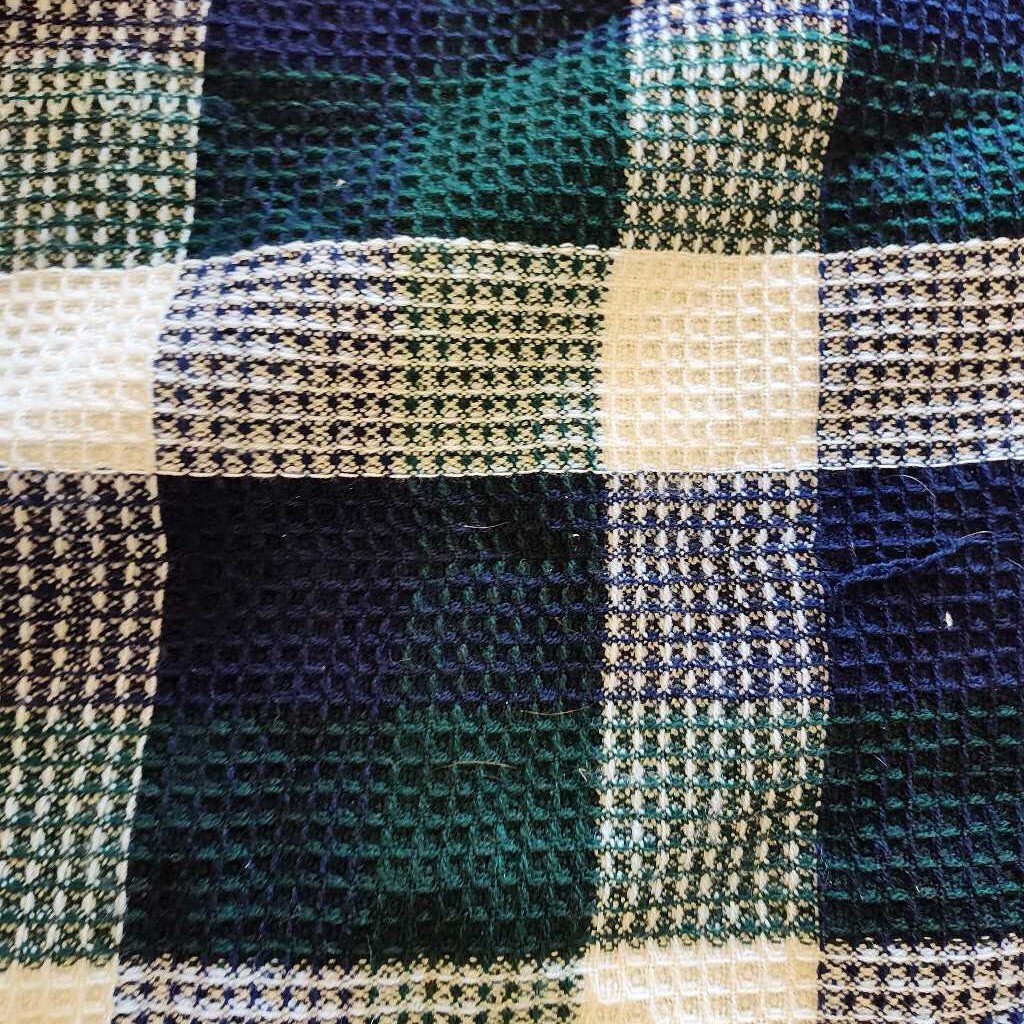 Cotton sheet waffle texture- high neck