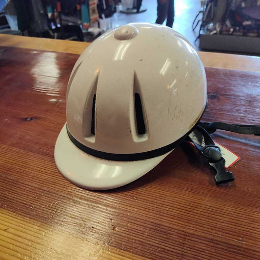 Twist back helmet
