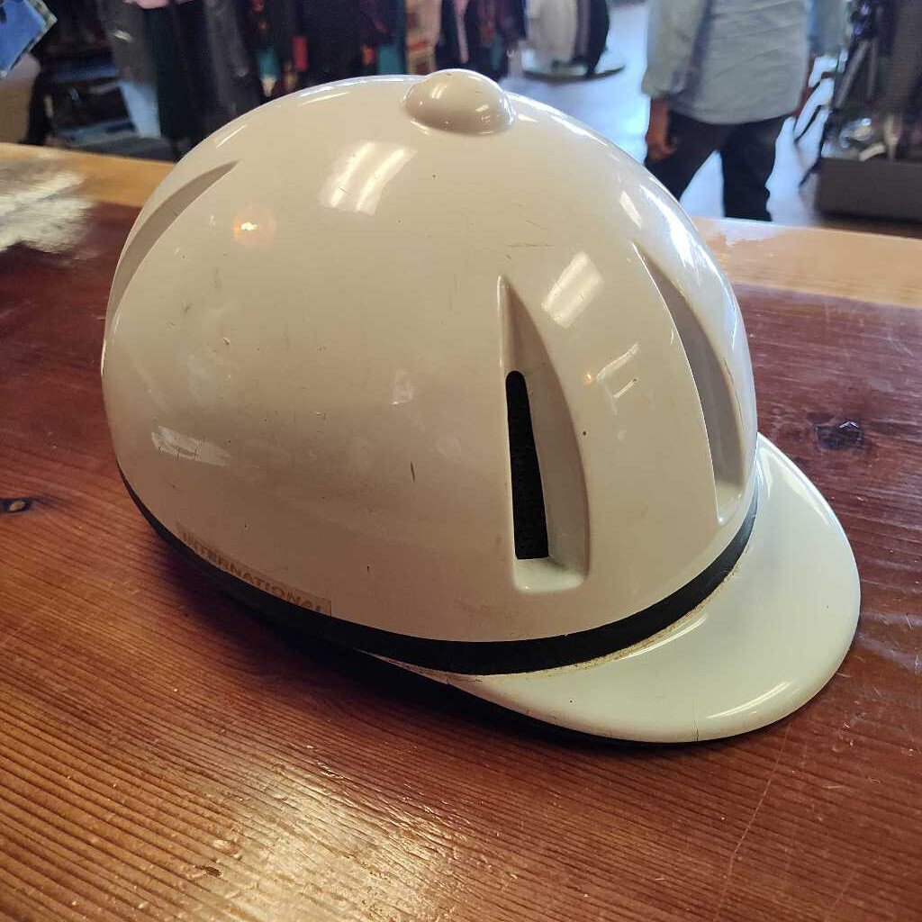 Twist back helmet