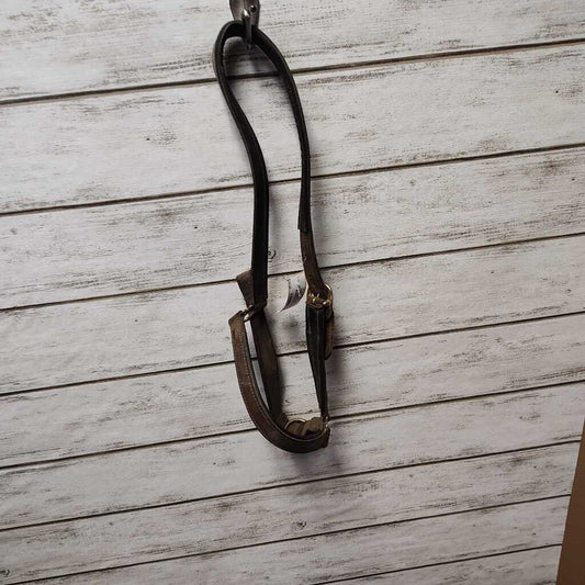 Leather grooming halter