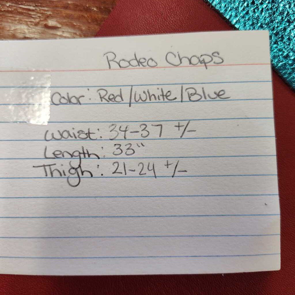 Rodeo chaps