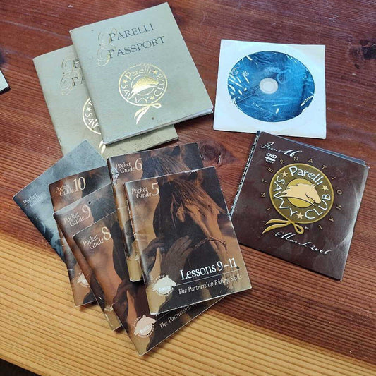 Pat Parelli- passport and DVD, pocketguides