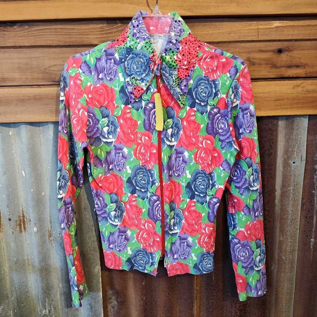Zip up show top