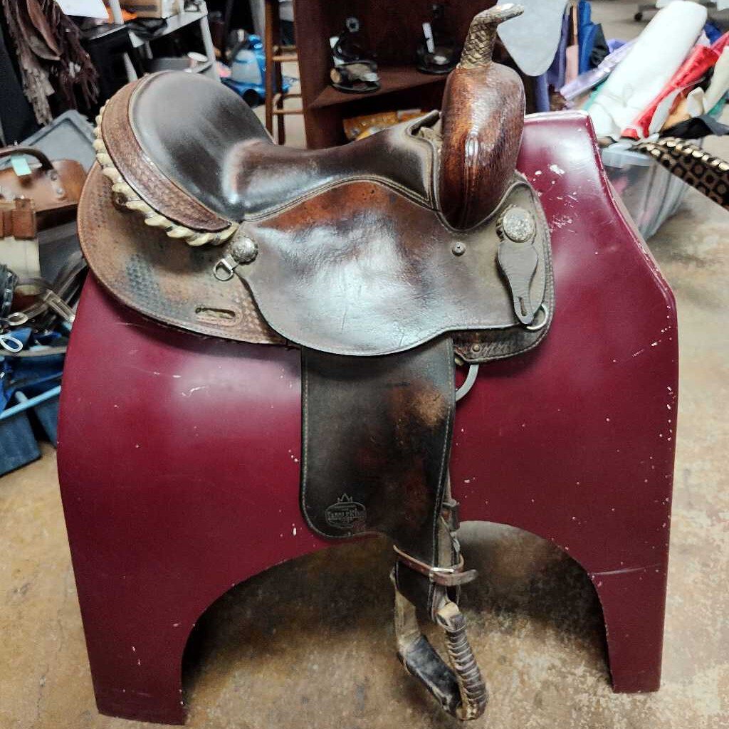 Barrel saddle- youth