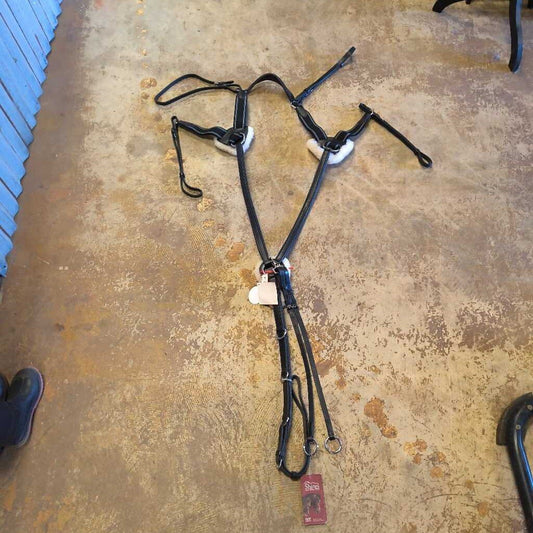 Elastic with running attachment and fleece