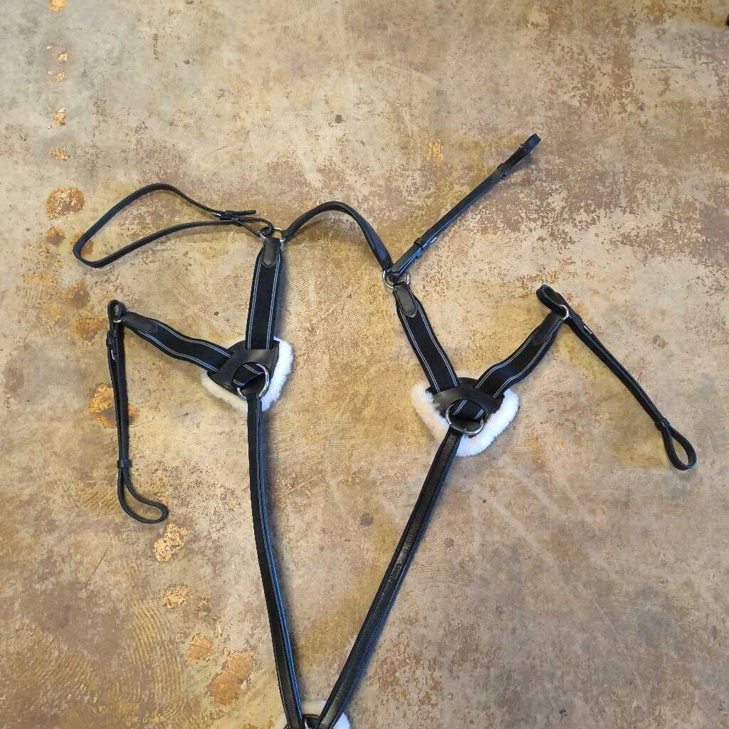 Elastic with running attachment and fleece