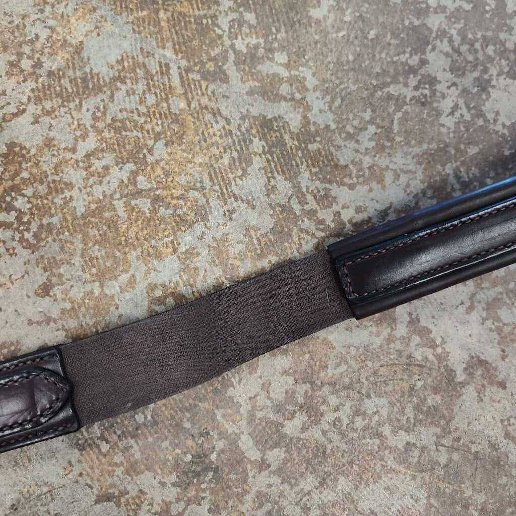 leather and elastic- breastplate