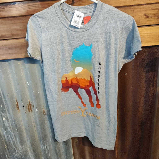 Short sleeve shirt- Yellowstone