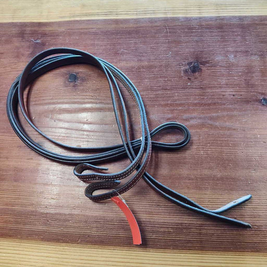 Leather split reins