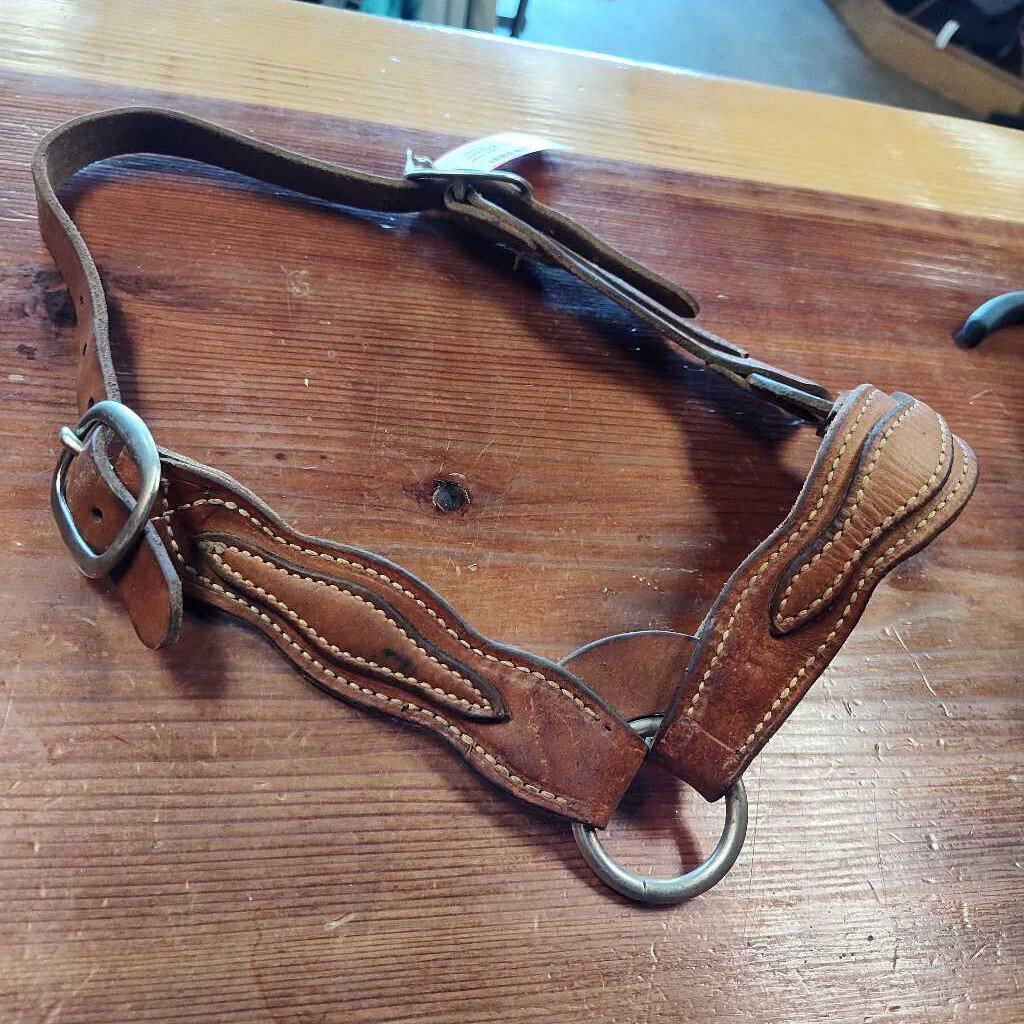 Leather steer halter