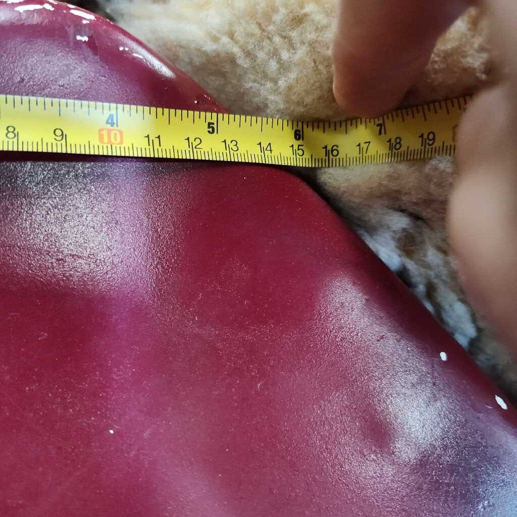 Leather endurance saddle