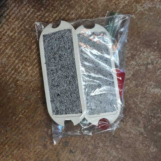 Iron pads- with grit