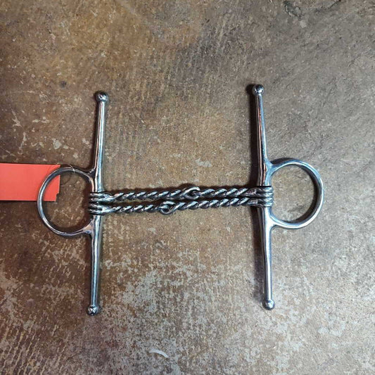 Full Cheek Snaffle- double twisted