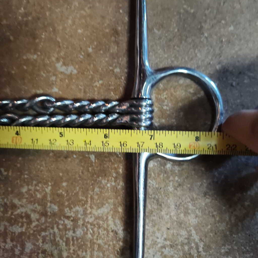 Full Cheek Snaffle- double twisted