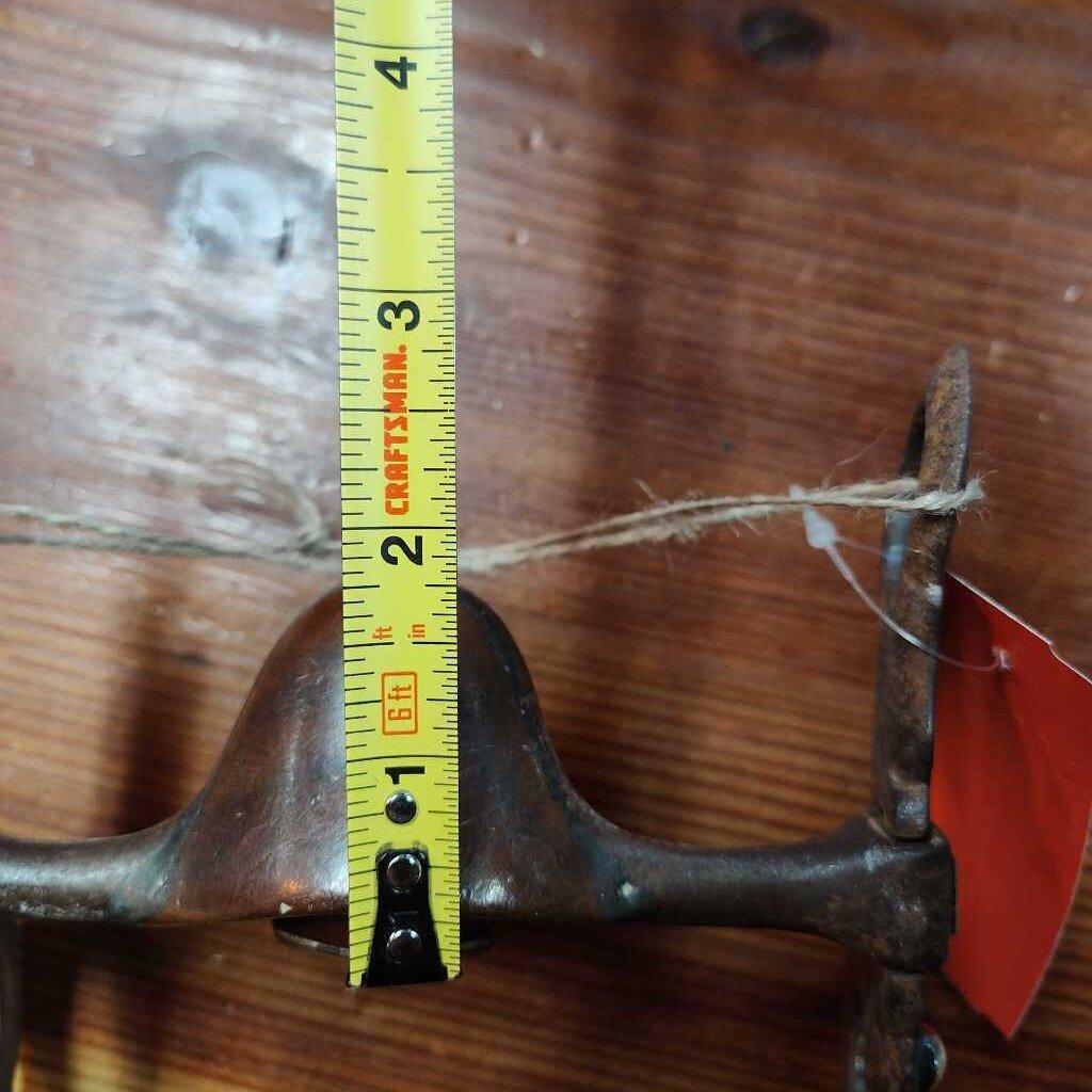 Western show bit-Blue Silver on antiqued steel