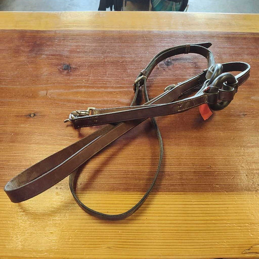 Rubber donut side reins