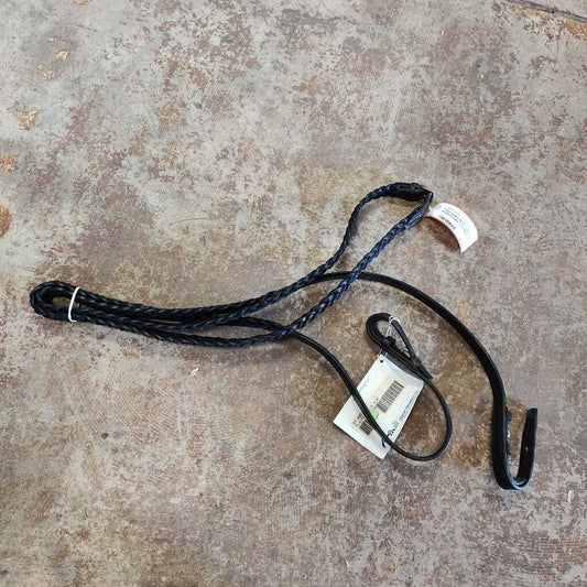 Braided english reins