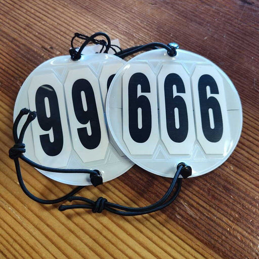 Halter/ bridle numbers (set of 2)
