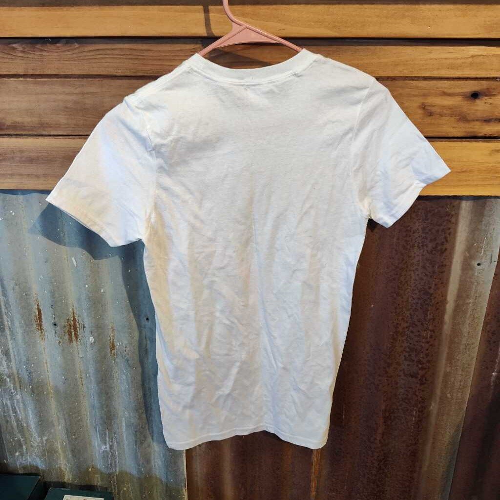 T shirt with horse and poppies