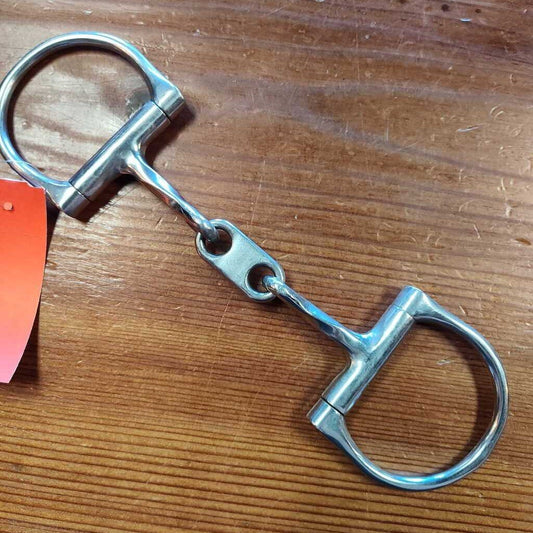 D ring French link with twist