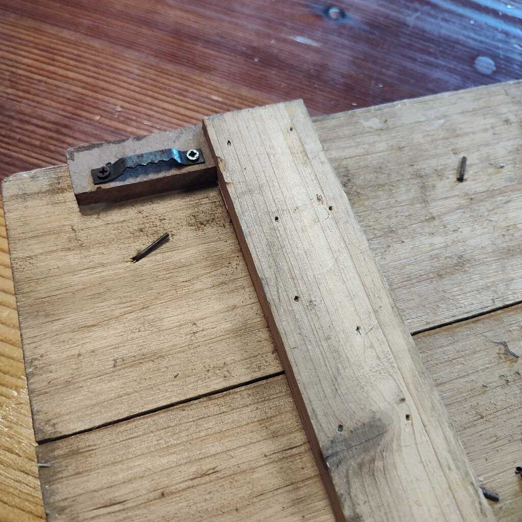 Wood and tin " Farm Charm"