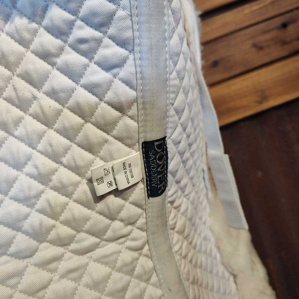 Real wool half pad- new