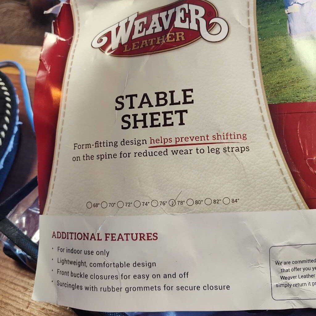 Stable sheet
