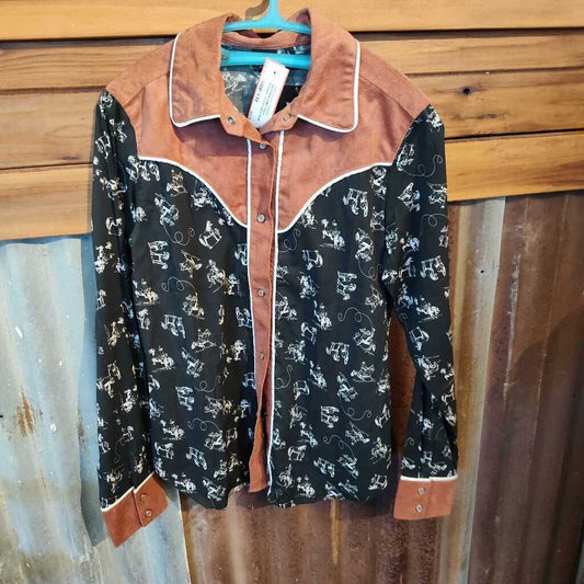 Womans- l/s print