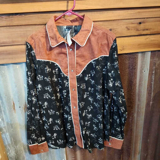 Womans- l/s print