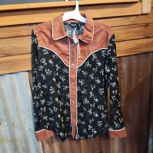 Womans- print L/S